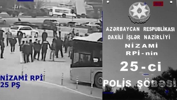 Avtobusda soyğunçuluq edən üç nəfər saxlanıldı - VİDEO