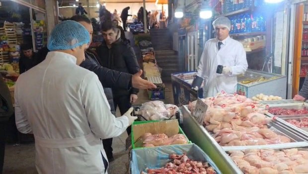 Xırdalan bazarında nöqsanlar aşkarlandı -FOTO/VİDEO