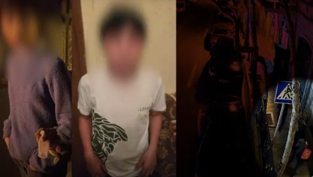 Bakıda azyaşlıları oğurluğa məcbur edən qohumlar həbs edildi &ndash; VİDEO