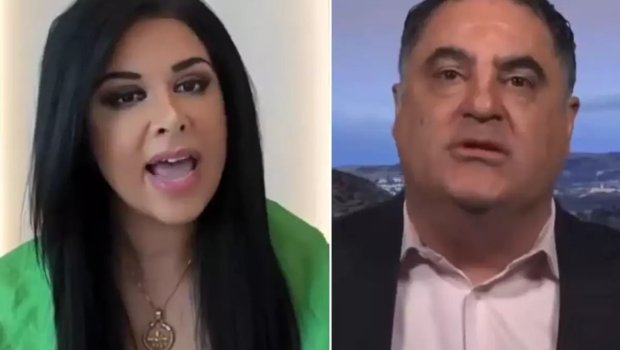 İranlı müxalif canlı yayımda türk əsilli jurnalisti təhdid etdi - VİDEO