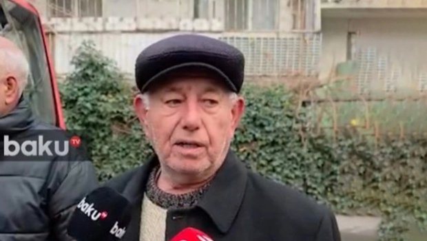 "Ev cəhənnəmə yansın, yoldaşımla nəvəmi son anda çıxarıblar" - FOTO/VİDEO