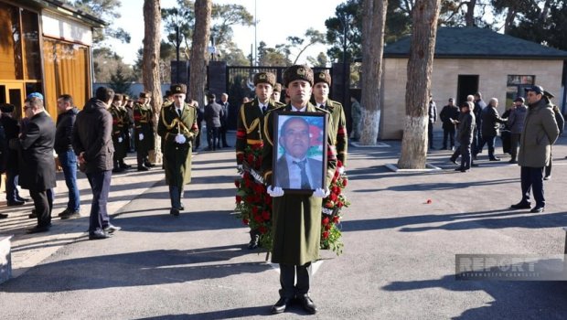 Milli Qəhrəman Şahin Tağıyev son mənzilə yola salındı &ndash; VİDEO