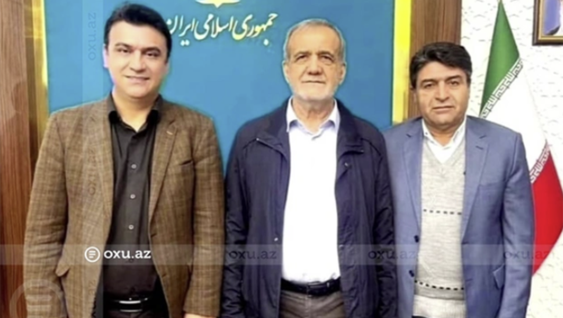 Azərbaycana qayıtmaq üçün Pezeşkianla olan bu FOTOLARI göstəribmiş