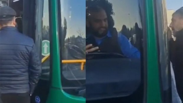 &ldquo;BakuBus&rdquo; sürücüsü sərnişinlə mübahisə edib avtobusu idarə etməkdən imtina etdi &ndash; VİDEO