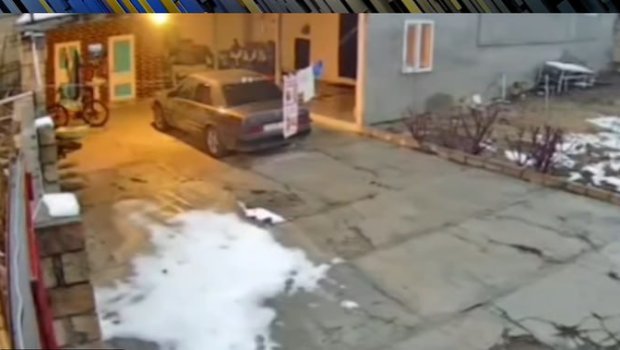 Şamaxıdakı zəlzələ belə görüntüləndi - ANBAAN VİDEO