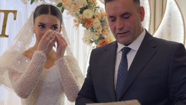 Yazdığı vəsiyyətnaməni qızının toyunda oxudu - VİDEO