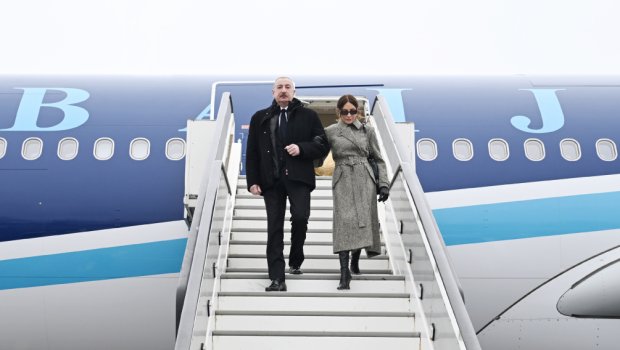 Prezident və birinci xanım İsveçrədə səfərdədir &ndash; FOTO