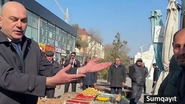 Küçə ticarəti ilə bağlı QALMAQAL - Satış üçün müəyyən edilməmiş yerlərlə bağlı siyahı var? &ndash; VİDEO