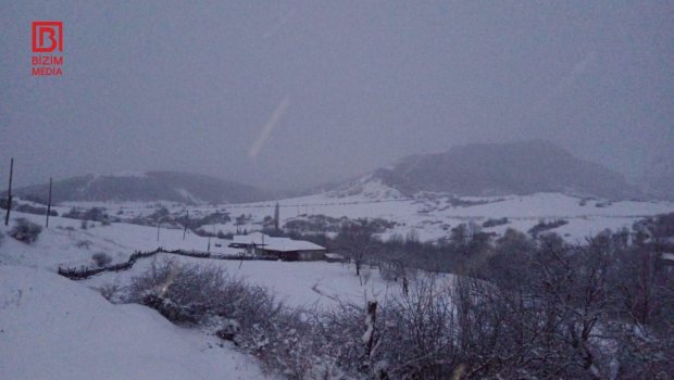 Şimal bölgəsində ən çox qar bu əraziyə yağıb &ndash; FOTO