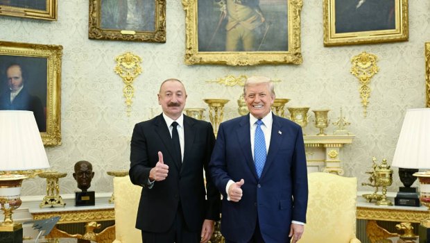 Trampdan İlham Əliyevə MƏKTUB - "Sizinlə əməkdaşlıq etməyi səbirsizliklə gözləyirəm" - FOTO