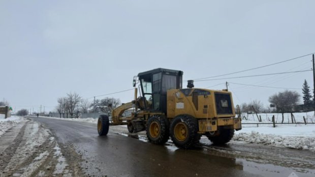 Cəlilabad&ndash;Yardımlı avtomobil yolu qardan təmizləndi &ndash; FOTO
