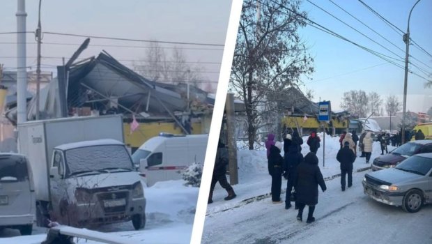 Rusiyada ticarət mərkəzi çökdü &ndash; ANBAAN VİDEO