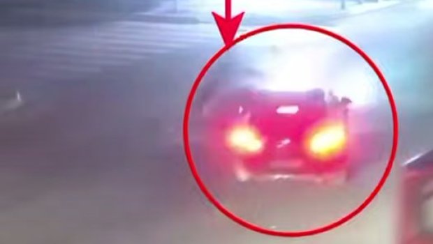 19 yaşlı motosiklet sürücüsünün öldüyü qəzanın ANBAAN VİDEOSU