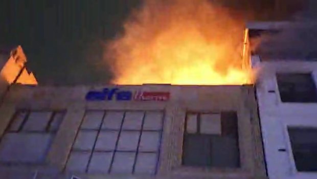 SON DƏQİQƏ! Əhməd Rəcəblidə güclü yanğın &ndash; ANBAAN VİDEO