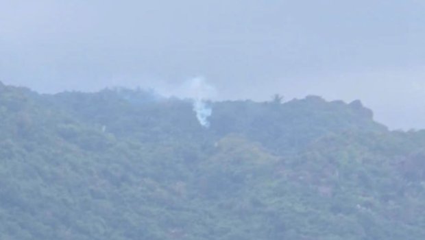 Hərbi təyyarə dağa çırpıldı - Pilot sağ qaldı