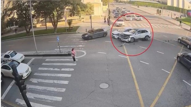 Ötən il videomüşahidə kamerasına düşən qəzalarn SAYI