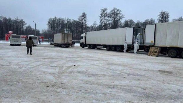 Rusiya ilə Ukrayna arasında NÖVBƏTİ meyit mübadiləsi - FOTO