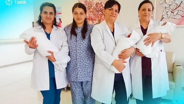 Masallıda üçəm dünyaya gəldi &ndash; FOTO