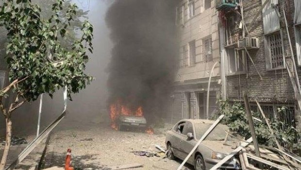 İranda daha bir yaşayış binasında partlayış oldu, ölənlər var - VİDEO