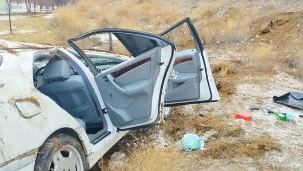 Kəngərlidə bir ailənin 4 üzvü qəzaya düşdü - FOTO