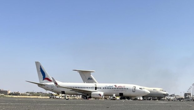 Sudanın paytaxtına 1023 gündən sonra ilk dəfə sərnişin təyyarəsi eniş endi