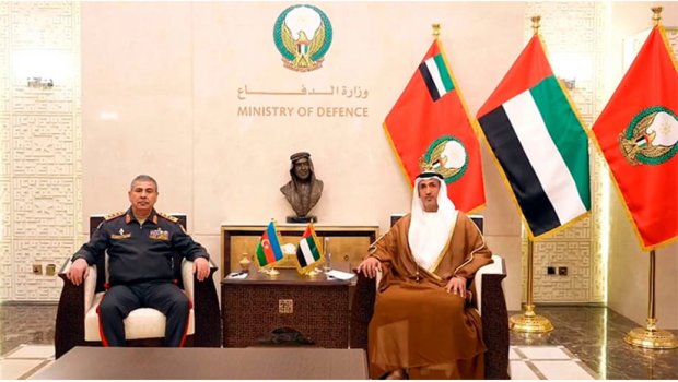 Azərbaycan-BƏƏ hərbi əməkdaşlığı müzakirə edildi - FOTO/VİDEO