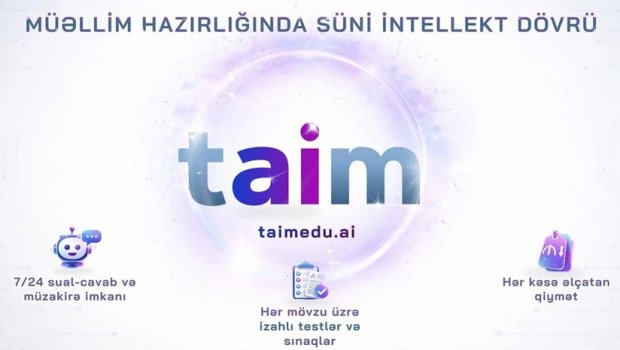 Müəllimlər üçün süni intellekt əsaslı platforma yaradılıb - FOTO