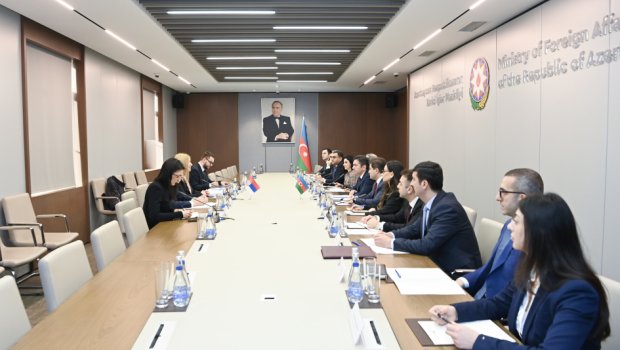 Azərbaycanla Serbiya arasında siyasi məsləhətləşmələr KEÇİRİLDİ - FOTO