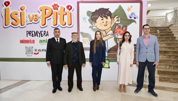Gəncədə &ldquo;İsi və Piti&rdquo; animasiya serialının premyerası oldu - FOTO