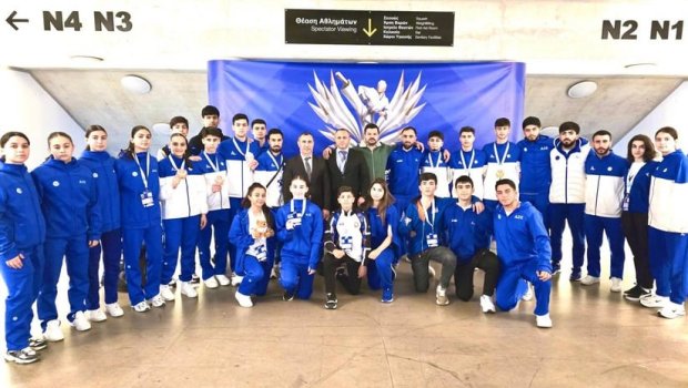 Avropa birinciliyində karateçilərimiz 6 medal qazandı - FOTO