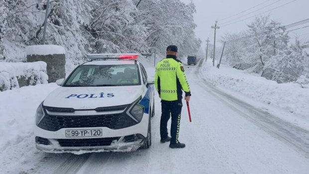 DYP-dən ÇAĞIRIŞ: &ldquo;Yolların sürüşkən olacağını nəzərə alaraq...&rdquo;