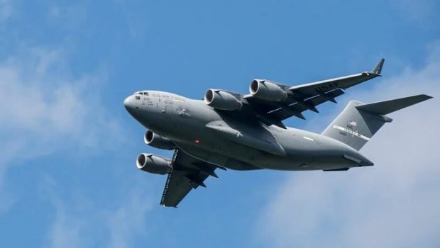 ABŞ-ın 9 hərbi təyyarəsi Bakıya, 12-si isə İrəvana eniş etdi &ndash; FOTO