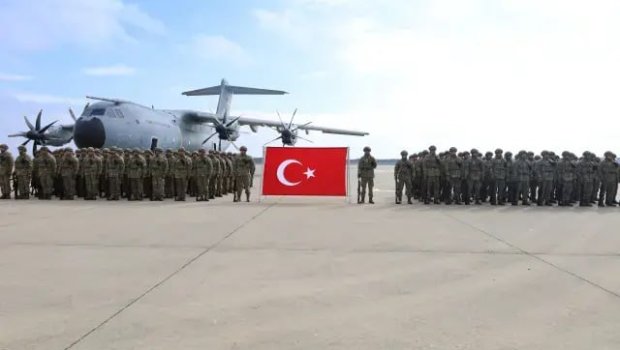 Almaniyada türk hərbi konvoyunu görənlər təəccübləndi -FOTO/VİDEO