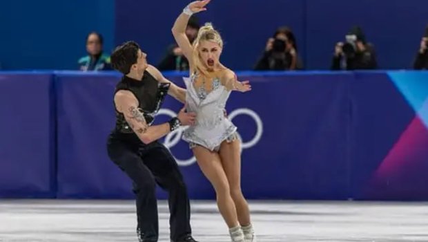 Buz meydançasında həyəcanlı anlar&ndash; VİDEO