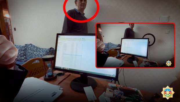 Əli Kərimlinin saxlanıldığı an -VİDEO