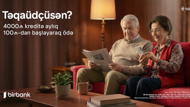 Birbank-dan təqaüdçülərə özəl sərfəli kredit təklifi