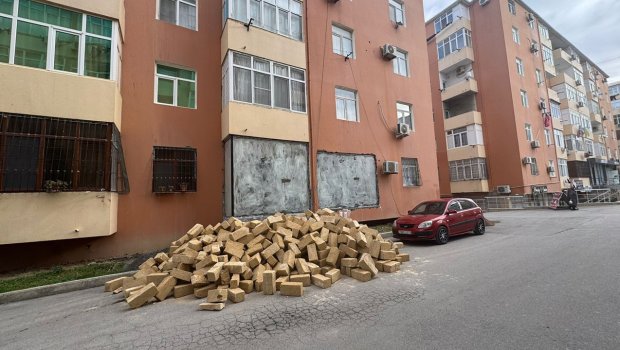 Abşeronda qanunsuz aparılan tikinti işlərinin qarşısı alındı - FOTO