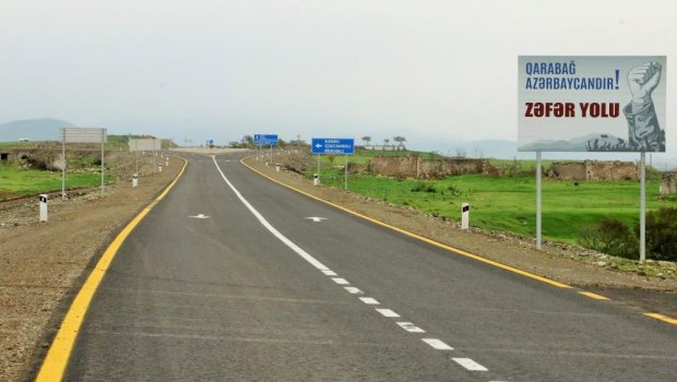 Azad olunmuş ərazilərdə 571 km-dən artıq yol bərpa edilib