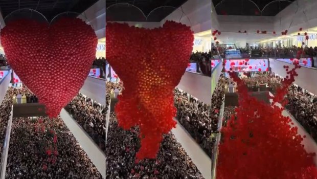 Bakıda &ldquo;şar yağışı&rdquo; izdiham yaratdı - VİDEO