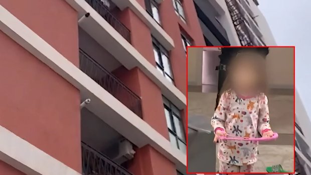 Bakıda körpə belə xilas edildi - VİDEO