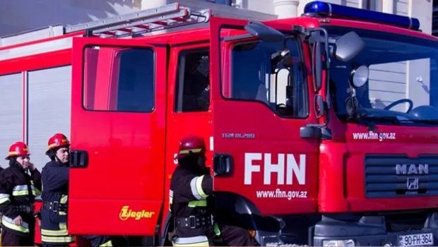 Beyləqan və Yevlaxdakı yanğın söndürüldü