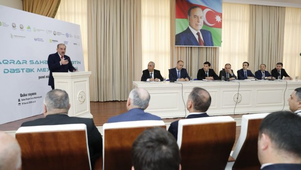 Qusarda &ldquo;Aqrar sahədə dövlətin dəstək mexanizmləri&rdquo; mövzusunda panel müzakirələr APARILDI - FOTO