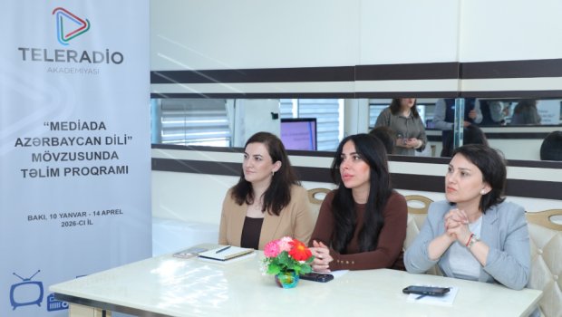 &ldquo;Nitqin gözəlliyi, orfoqrafiya qaydaları və ifadə-üslub xətaları&rdquo; mövzusunda təlim KEÇİRİLDİ - FOTO