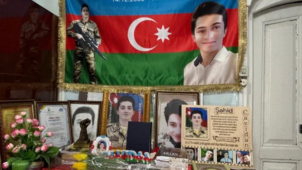 Şəhid Cavidan Məmmədlinin xatirəsi belə anıldı - FOTO