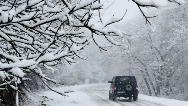 Lerikdə qar YAĞIR - FOTO