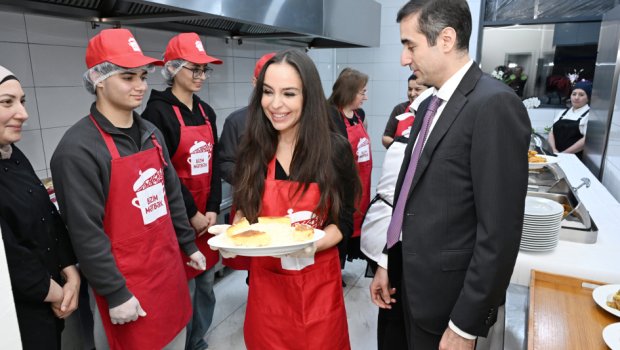 Leyla Əliyeva Qubada iftar məclisində - FOTO