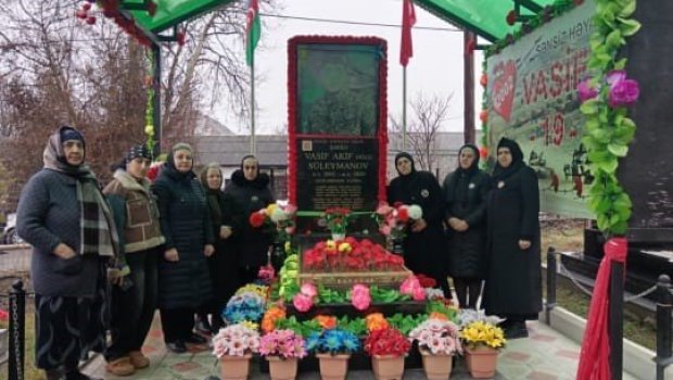 Şəhid Vasif Süleymanovun xatirəsi böyük ehtiramla yad edildi - FOTO