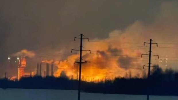 Ukrayna Rusiyanın kimya zavoduna zərbə endirdi: Ölənlər var&ndash; FOTO/VİDEO
