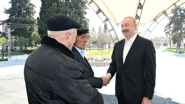 İlham Əliyev: &ldquo;Bir daha xalqımızın başına belə fəlakətlər gəlməyəcək&rdquo;