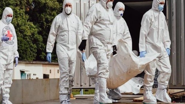 Rusiya daha 1000 hərbçinin meyitini Ukraynaya təhvil VERDİ